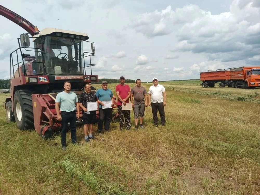 В ООО «Агрофирма Игенче» чествовали лучших работников, внесших весомый вклад в проведение кормозагот