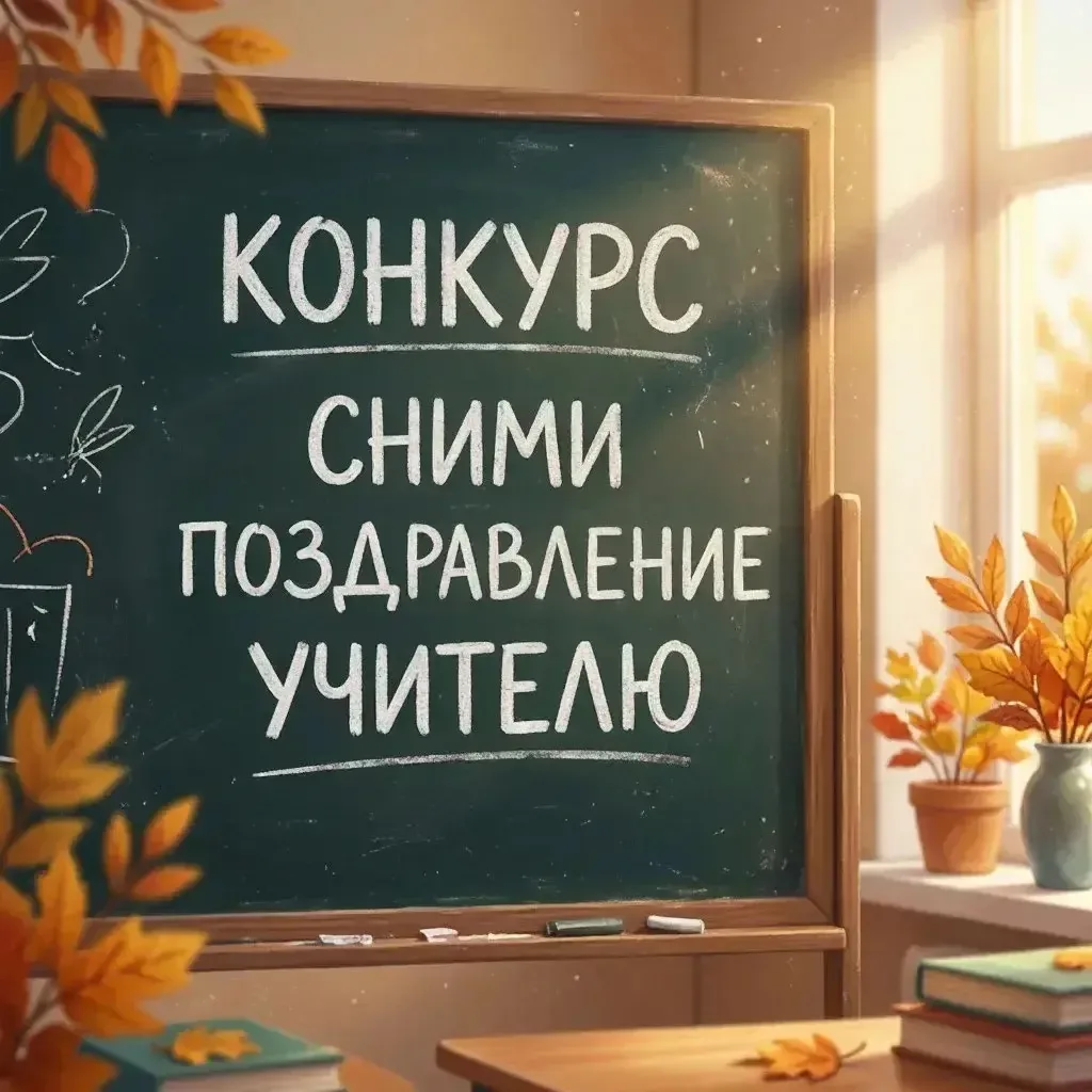 📢 КОНКУРС ВИДЕОРОЛИКОВ КО ДНЮ УЧИТЕЛЯ: ПРИГЛАШАЕМ ВСЕ КЛАССЫ!