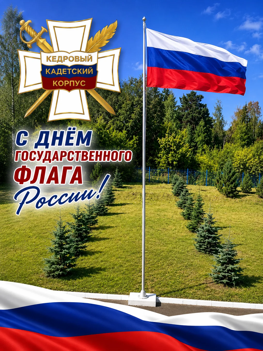 🇷🇺С  Днем Государственного флага Российской Федерации!
