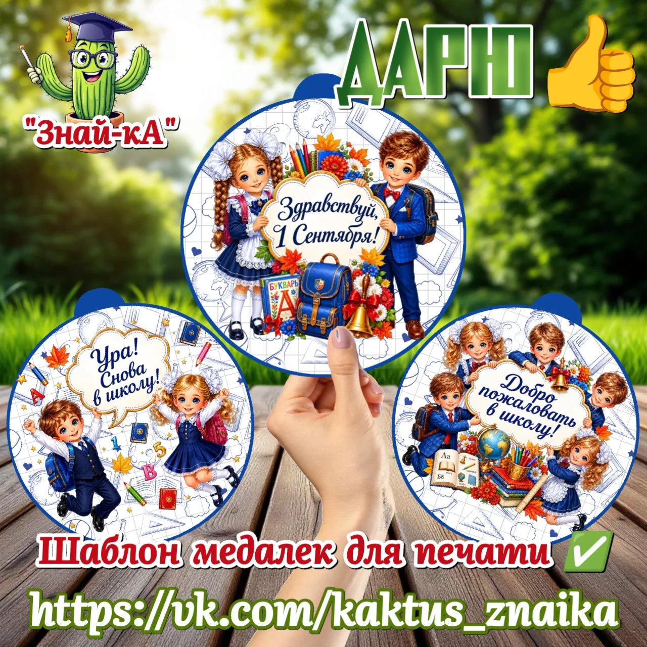 Медальки на праздник #1сентября#деньзнаний