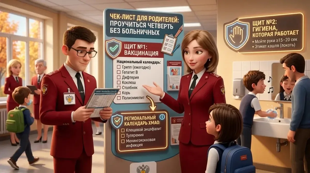 🎒 Снова в школу: как защитить ребенка от вирусов и карантинов