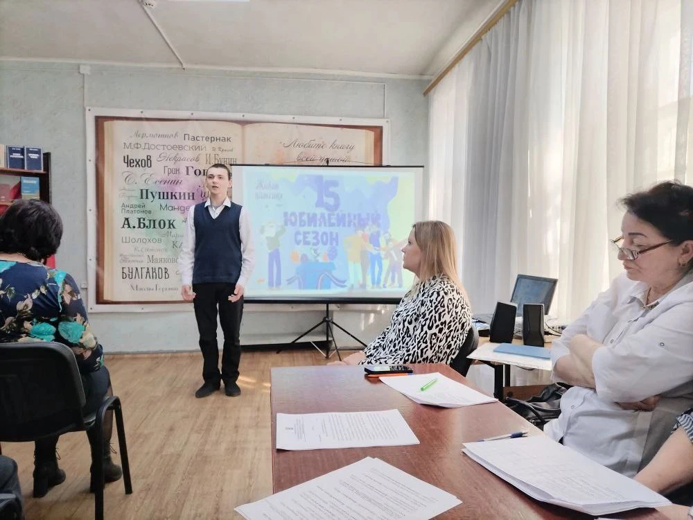 12 марта прошел районный эпап Всероссийского конкурса юных чтецов "Живая классика". При...