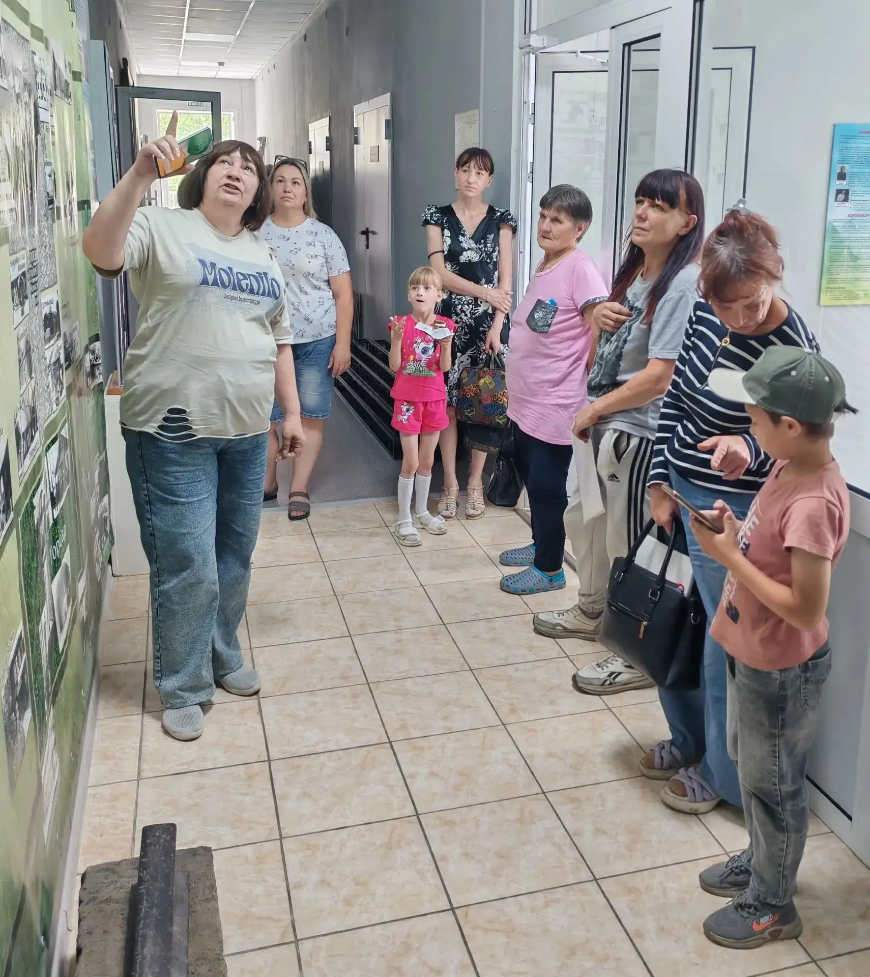 В преддверии Дня памяти и скорби для семей, посещающих клуб "Устойчивая семья", была организована эк