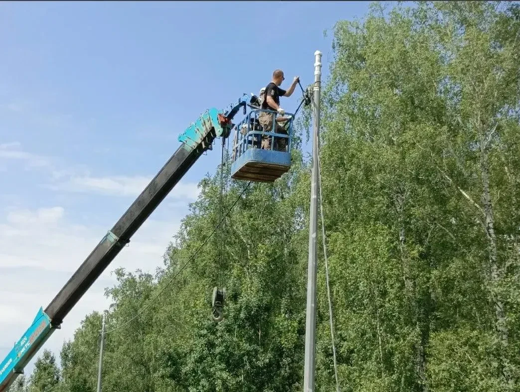 🔴 На дороге к Долгодеревенскому станет  светлее и безопаснее.