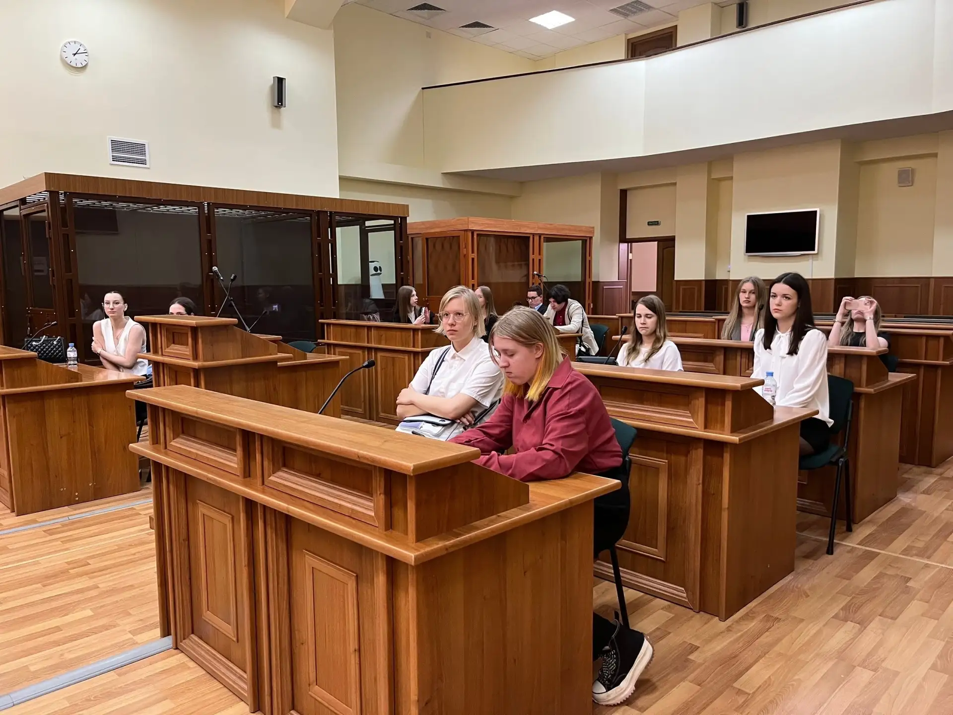 ⚖ Наши студенты — в центре судебной системы!   Первокурсники направления «Судебная и прокурорская де
