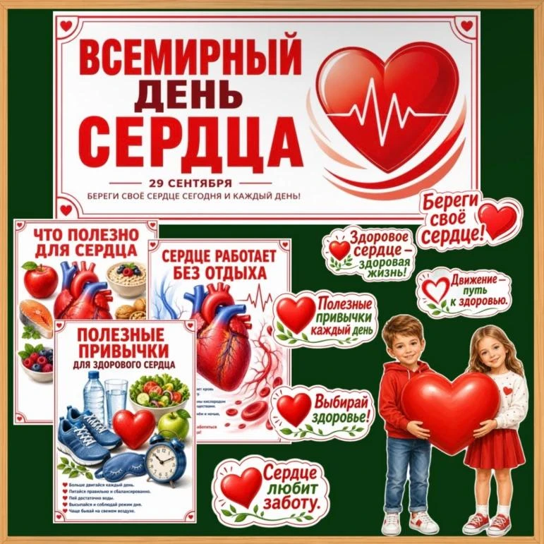 29 сентября — Всемирный день сердца. В этот день традиционно прошла всероссийская акция...