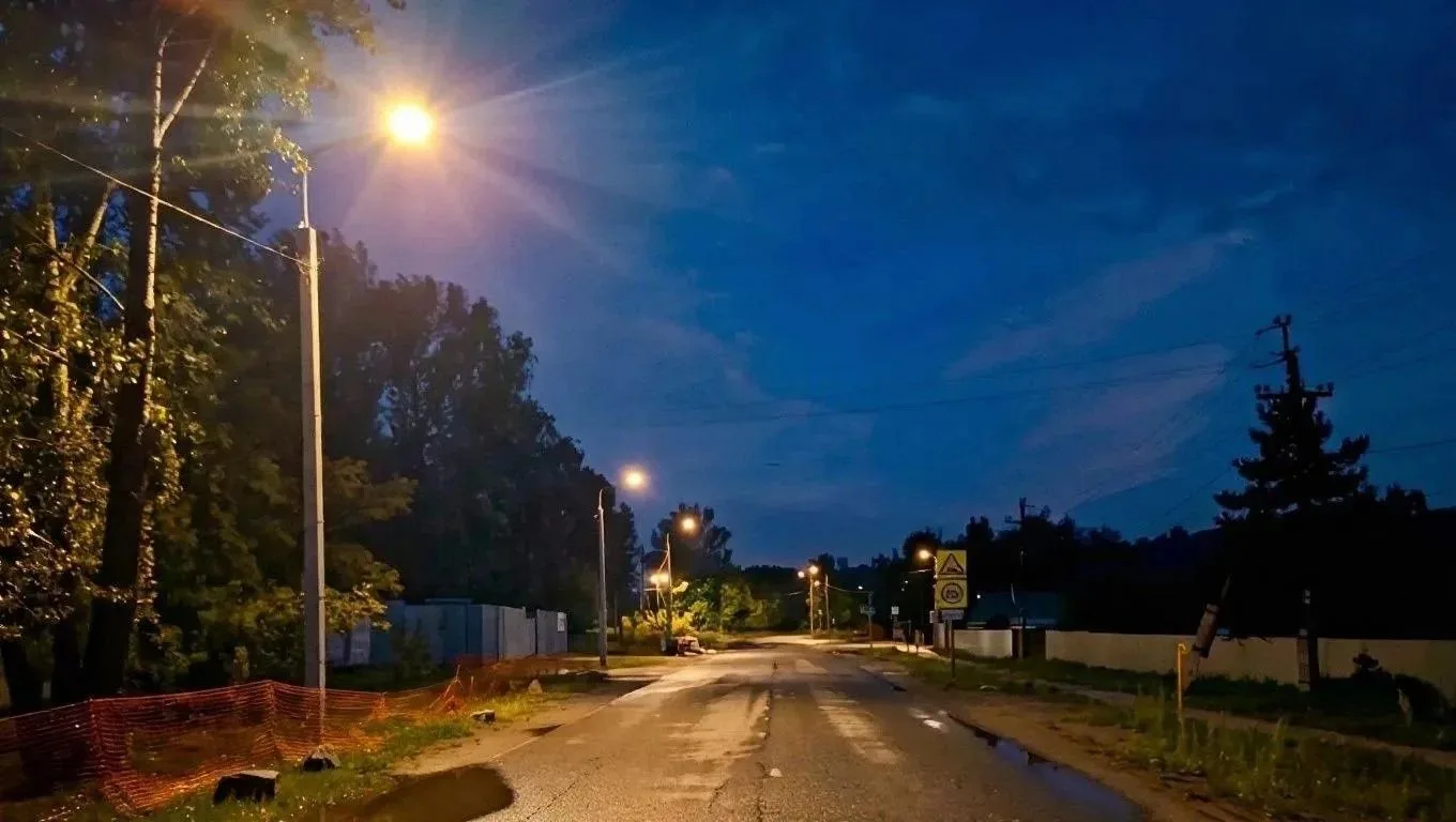 В Барнауле подключили более 12 километров линий уличного освещения 💡