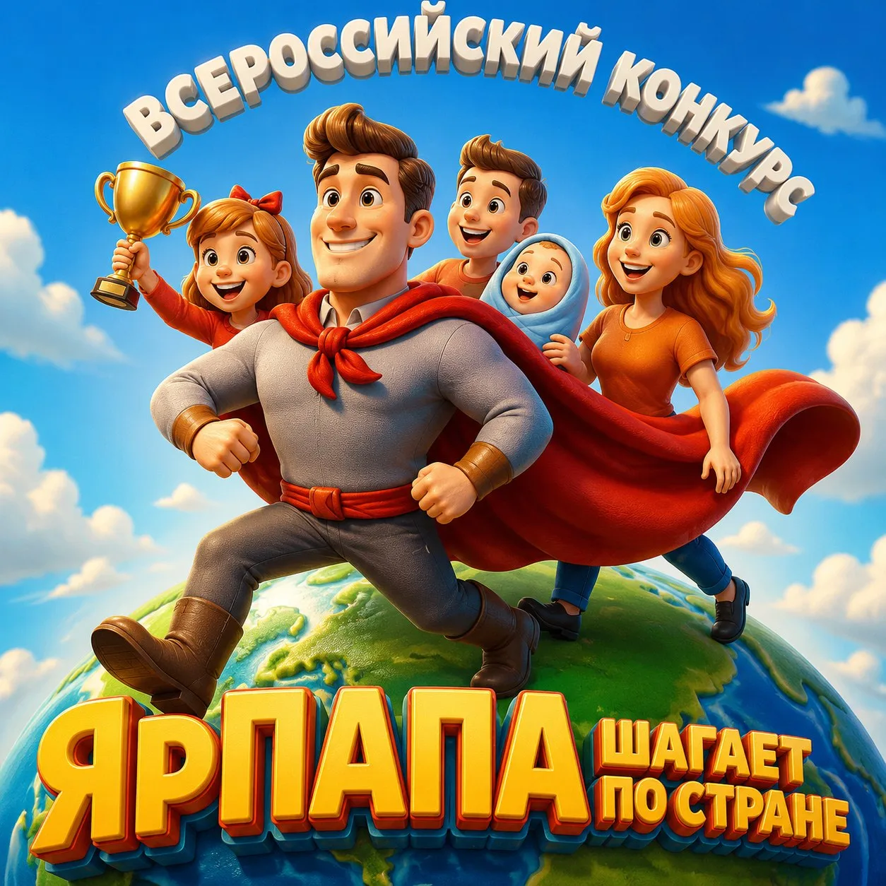 ✨✨Папы, ваш выход! Приглашаем к участию в конкурсе «ЯрПАПА»! 🧔✨