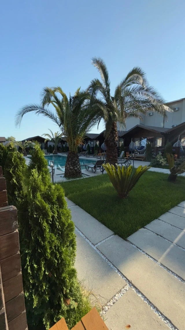 #ПИЦУНДА  Уютные деревянные домики в коттеджном комплексе "San Sebastian"🏝️🏝️🏝️ Приглашаем вас отдох