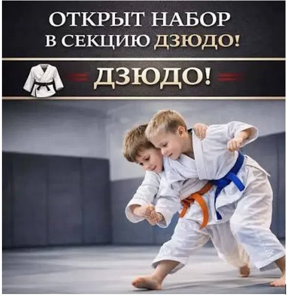 ❗Краевая школа олимпийского резерва приглашает ребят на занятия в секцию Дзюдо.