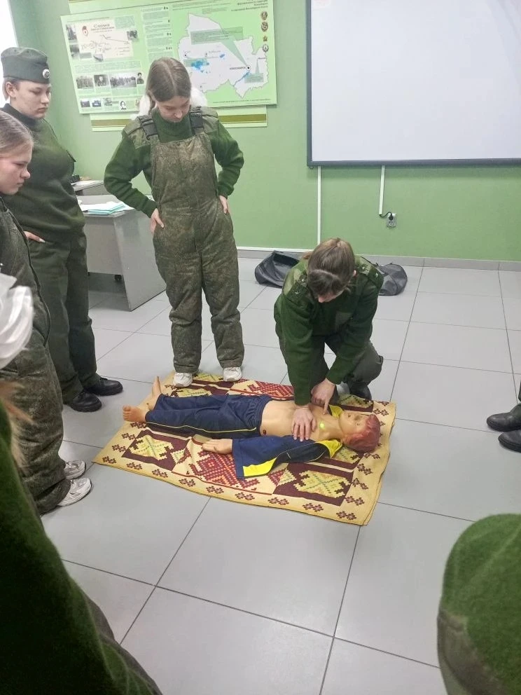 С 5 по 8 марта юнармейский отряд «Наследие», под руководством преподавателя-организатора ОБЗР Анатол