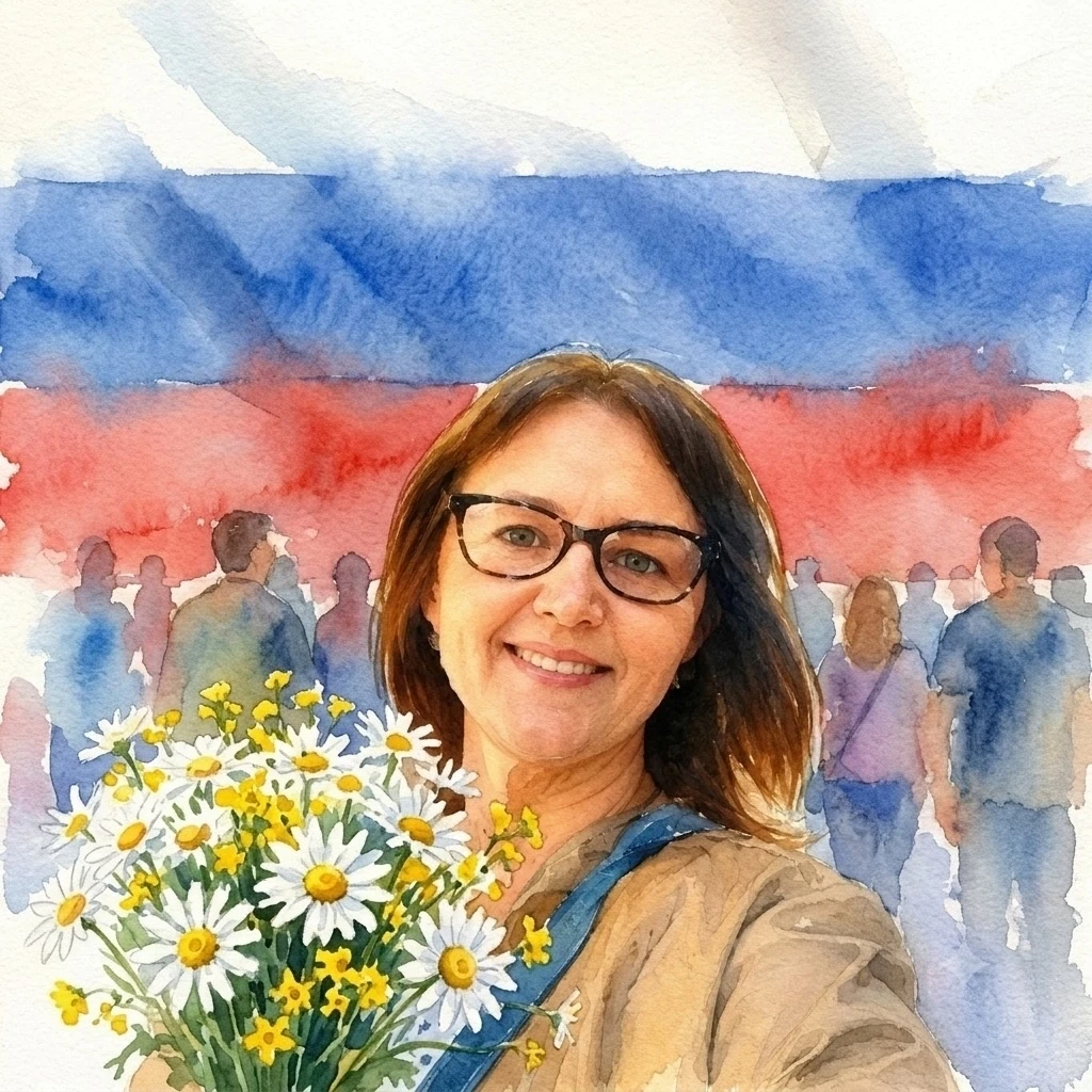 Доброе утро,  дорогие друзья!
С праздником!
С Днём России!
Всем счастья,  радости, тепла! 
Всего сам