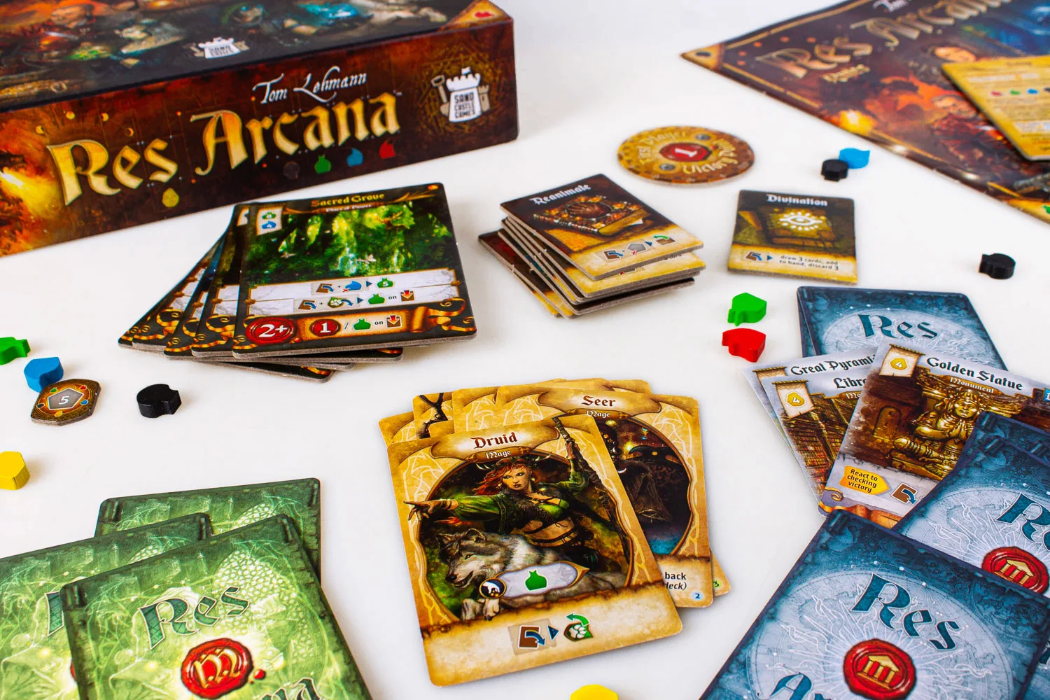 Осталось последнее место на потрясающе красивый колодострой "Res Arcana" с двумя дополн...