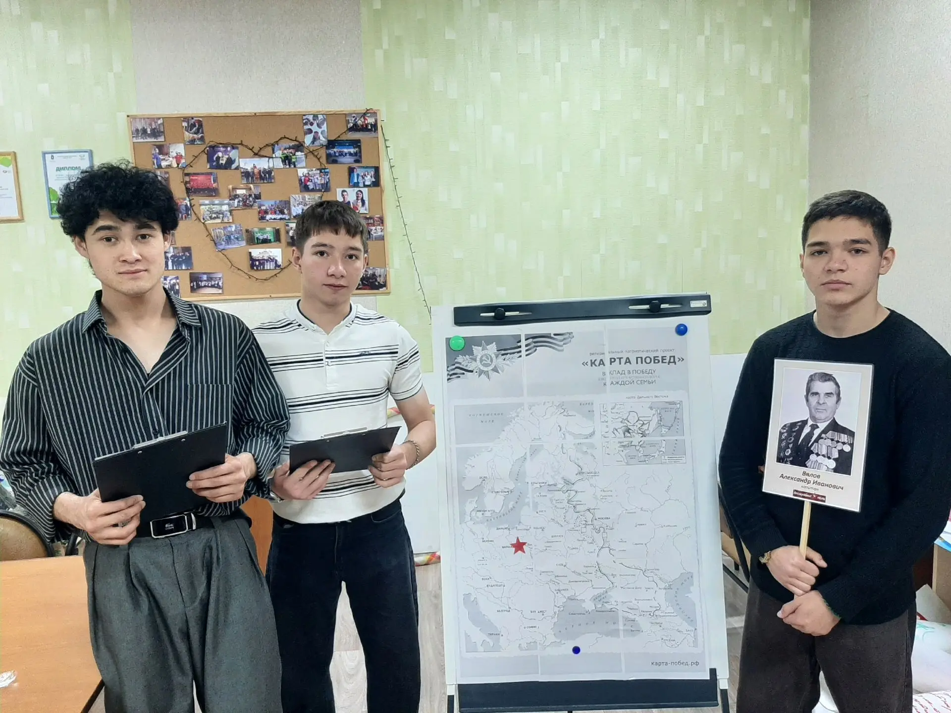 Студенты ТМТТ присоединились к проекту "Карта Побед"