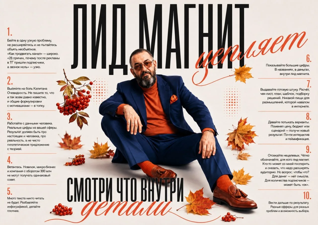 Лид-магнит, примагнить!