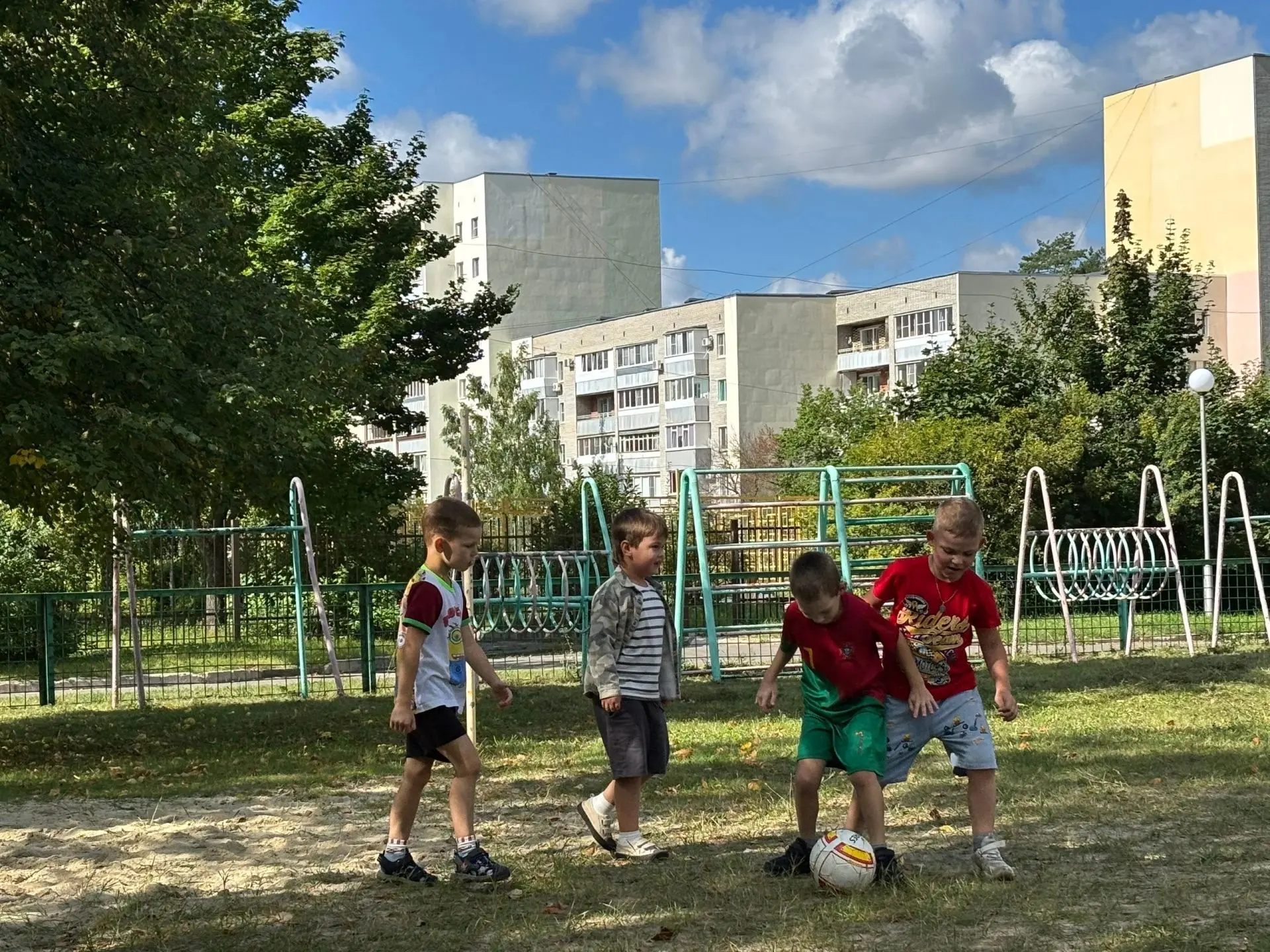 Ура! ⚽️У дошколят начались игры в футбол! ⚽️