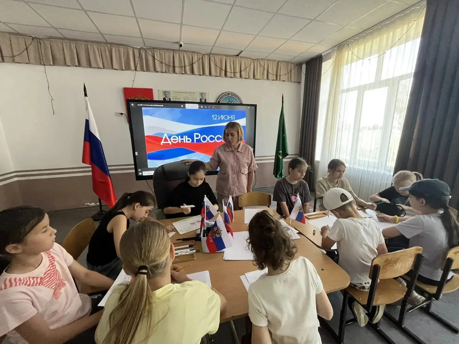 В преддверии Дня России работники Свободненского СДК организовали ряд мероприятий, направленных на в