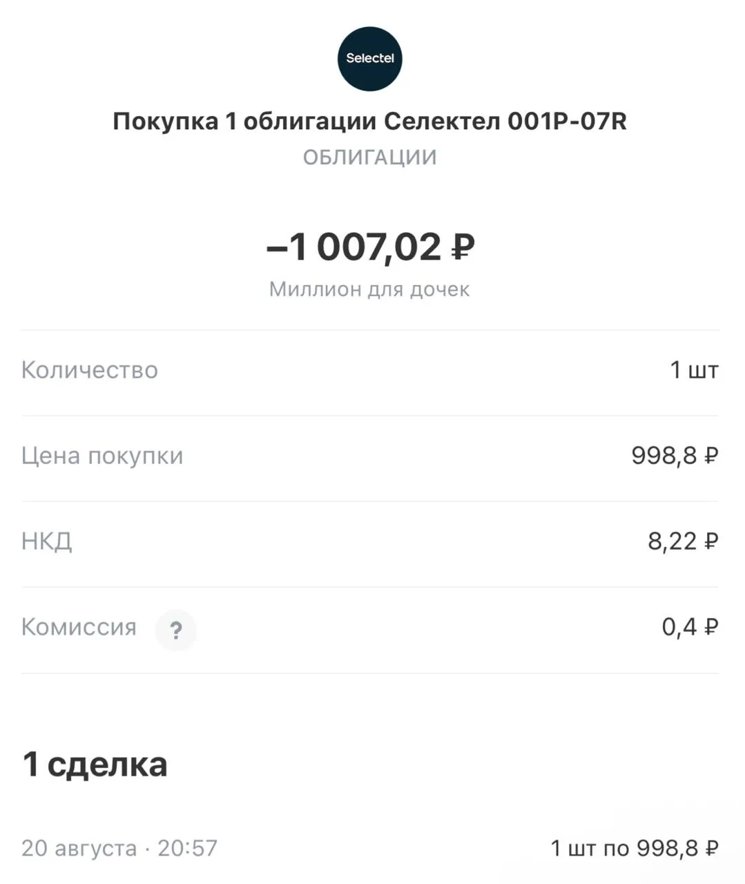ПОКУПКА