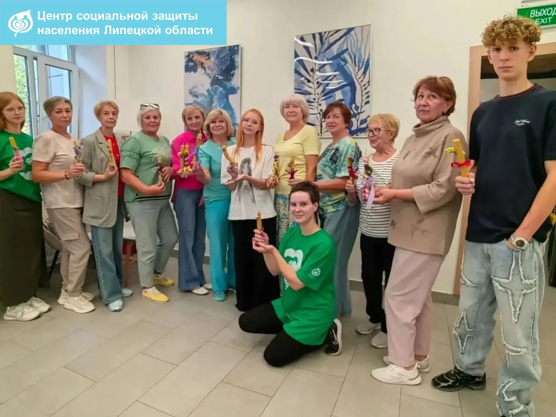 🕯 29 августа в «Моем социальном центре» города Липецка волонтёры добровольческого движ...