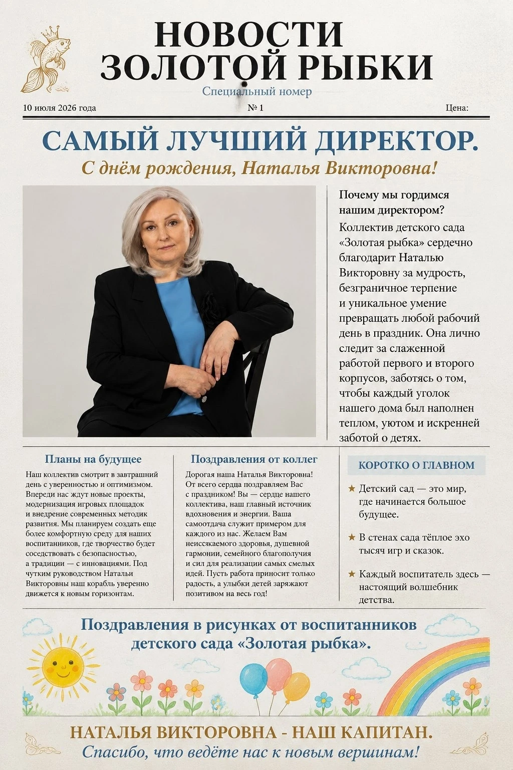 Самые радостные новости из «Золотой рыбки»! 🎈

https://vk.ru/wall-215769867_72856