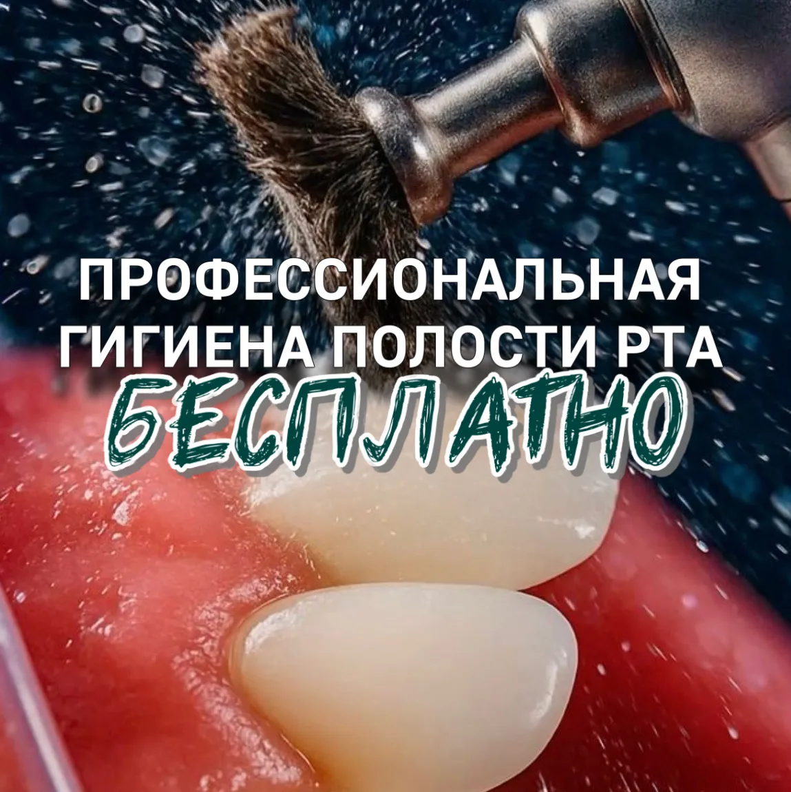 ДАРИМ ПРОФЕССИОНАЛЬНУЮ ГИГИЕНУ ПОЛОСТИ РТА! 0 ₽ вместо 6.500 ₽🎁