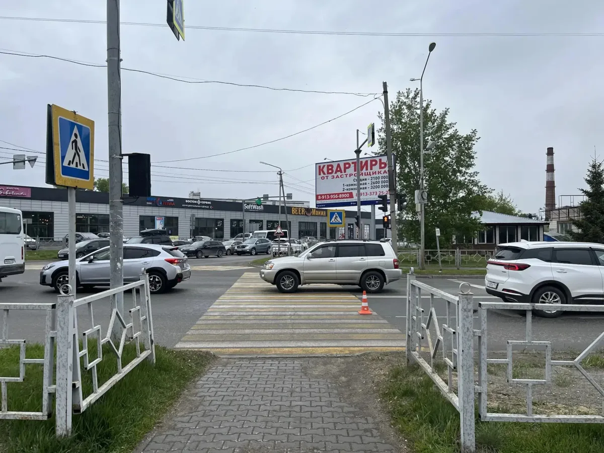 В Бердске на «зебре» под колёса автомобиля попал ребенок на электросамокате  ДТП произошло вчера, 