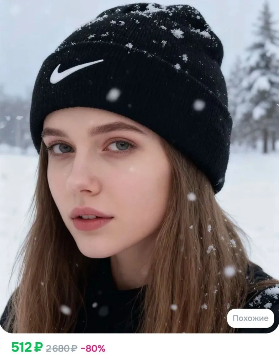 Шапка бини, 1 шт