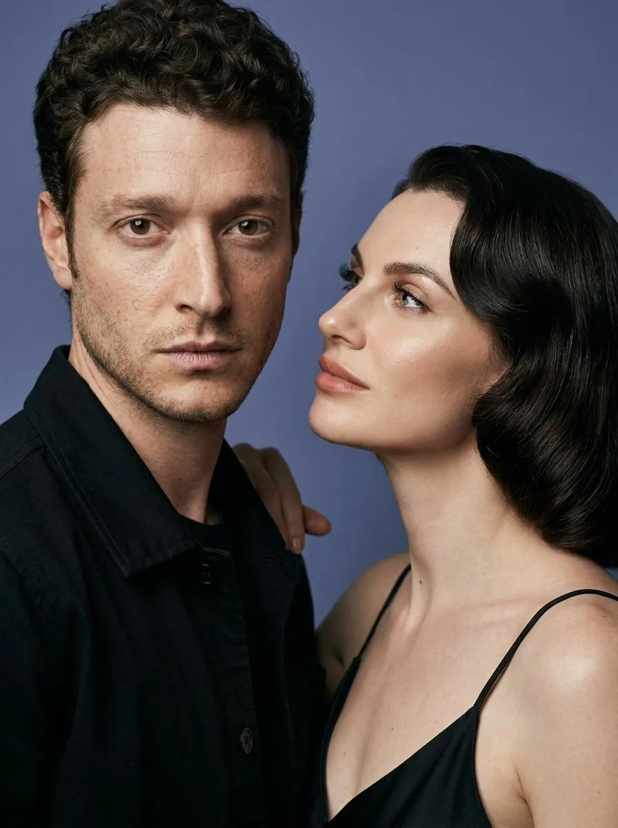 🖼 Man and a woman are photographed in
