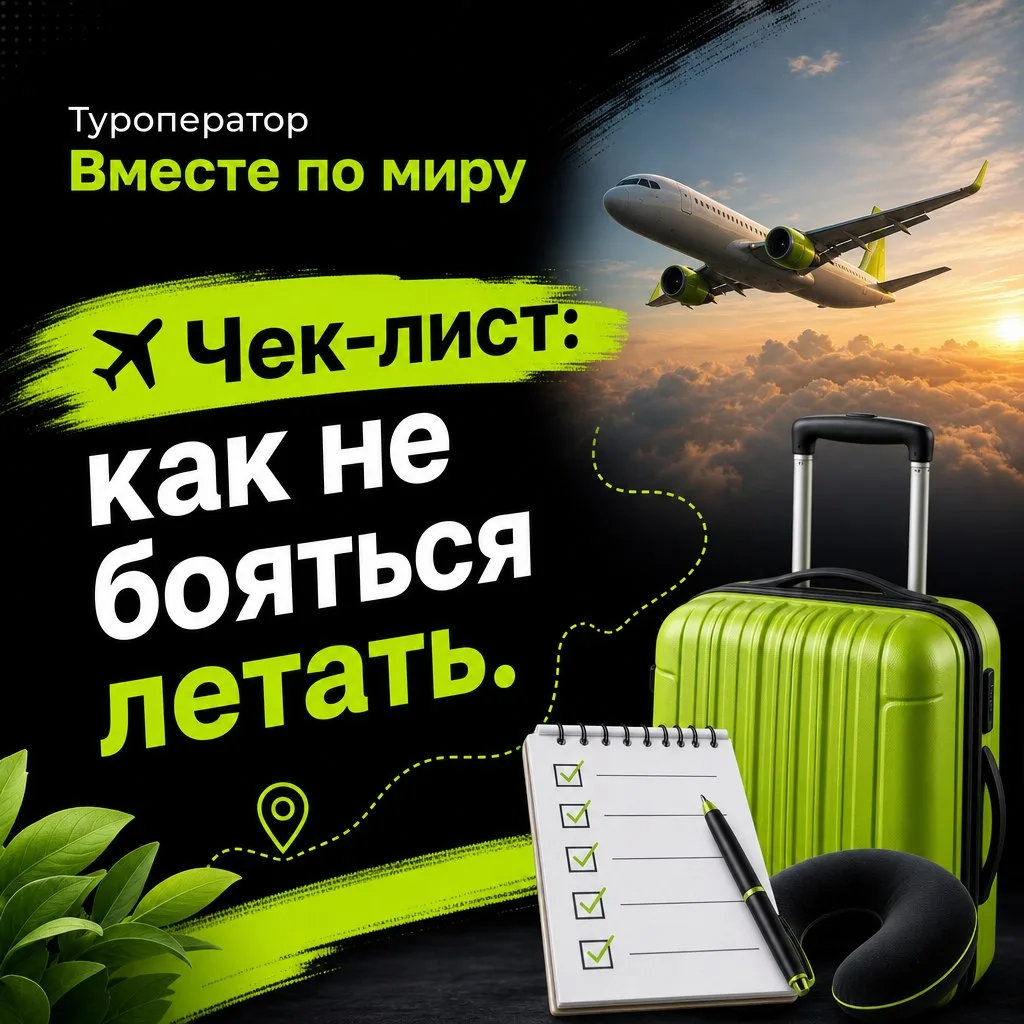 ✈️ Страшно летать? Сохраните этот пост — он станет вашим спокойным компаньоном в небе!