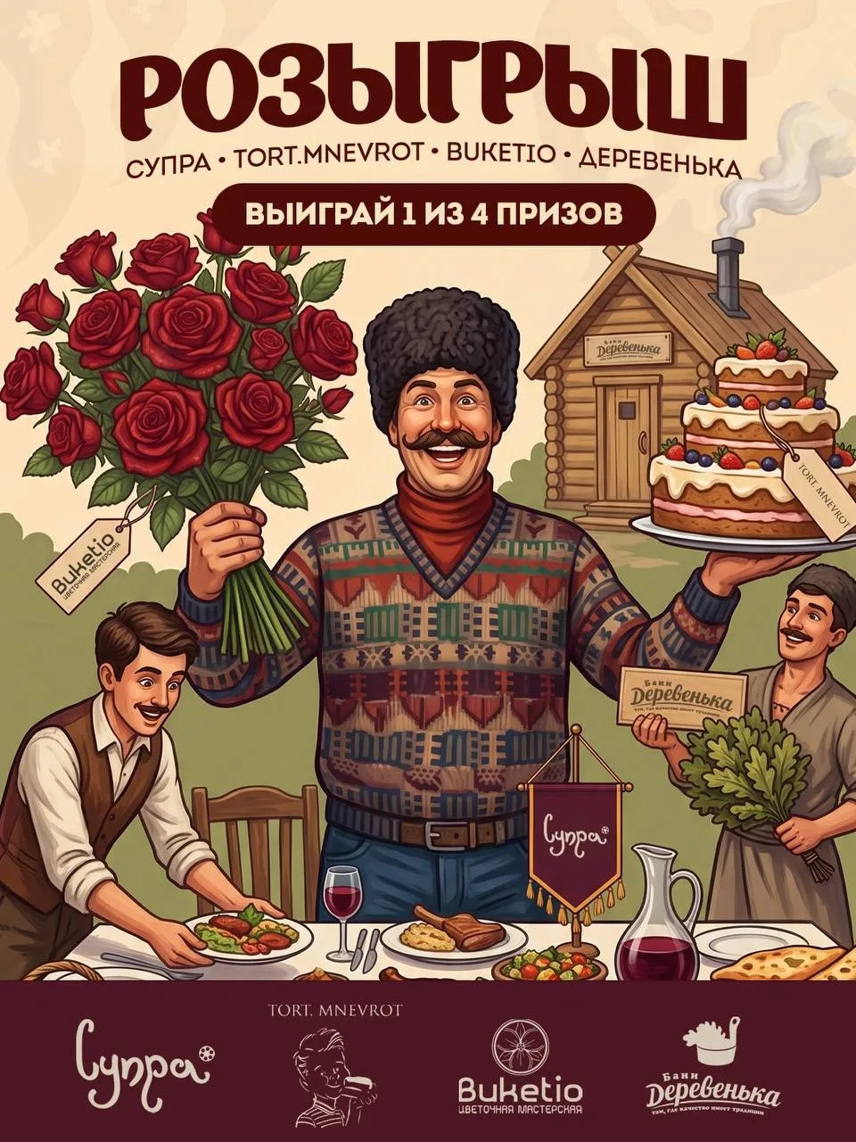 🍁 СЕНТЯБРЬСКИЙ РОЗЫГРЫШ! У нас в телеграм 💕 https://t.me/buketio116
