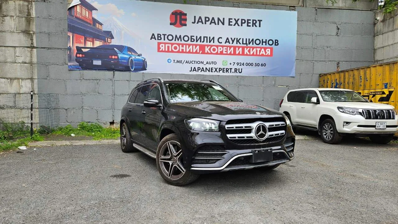 Mercedes-Benz GLS 400d на правом руле прямиком из Японии