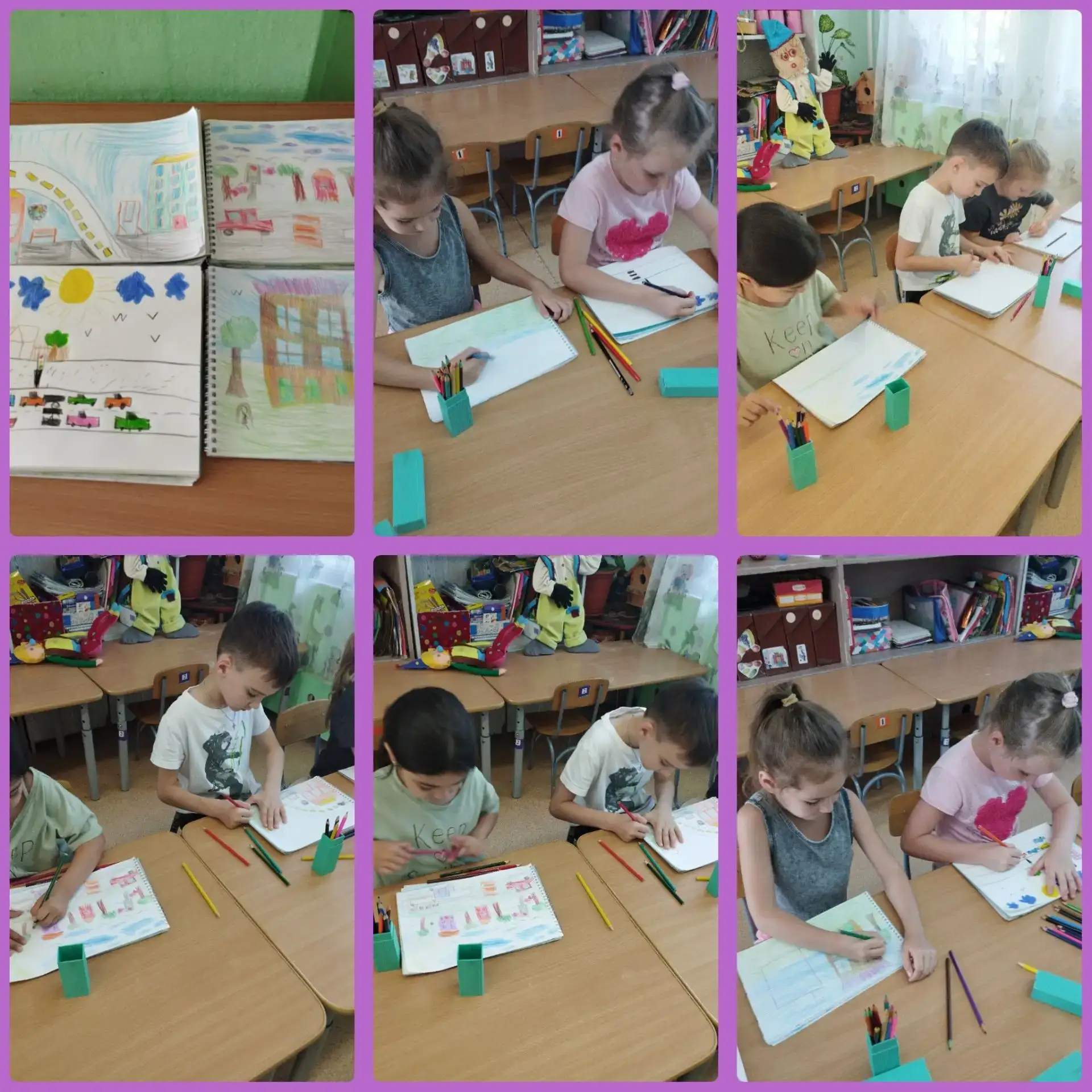 20.07.26.
Гр. " Любознайки " . 
Рисование " Наш город" .