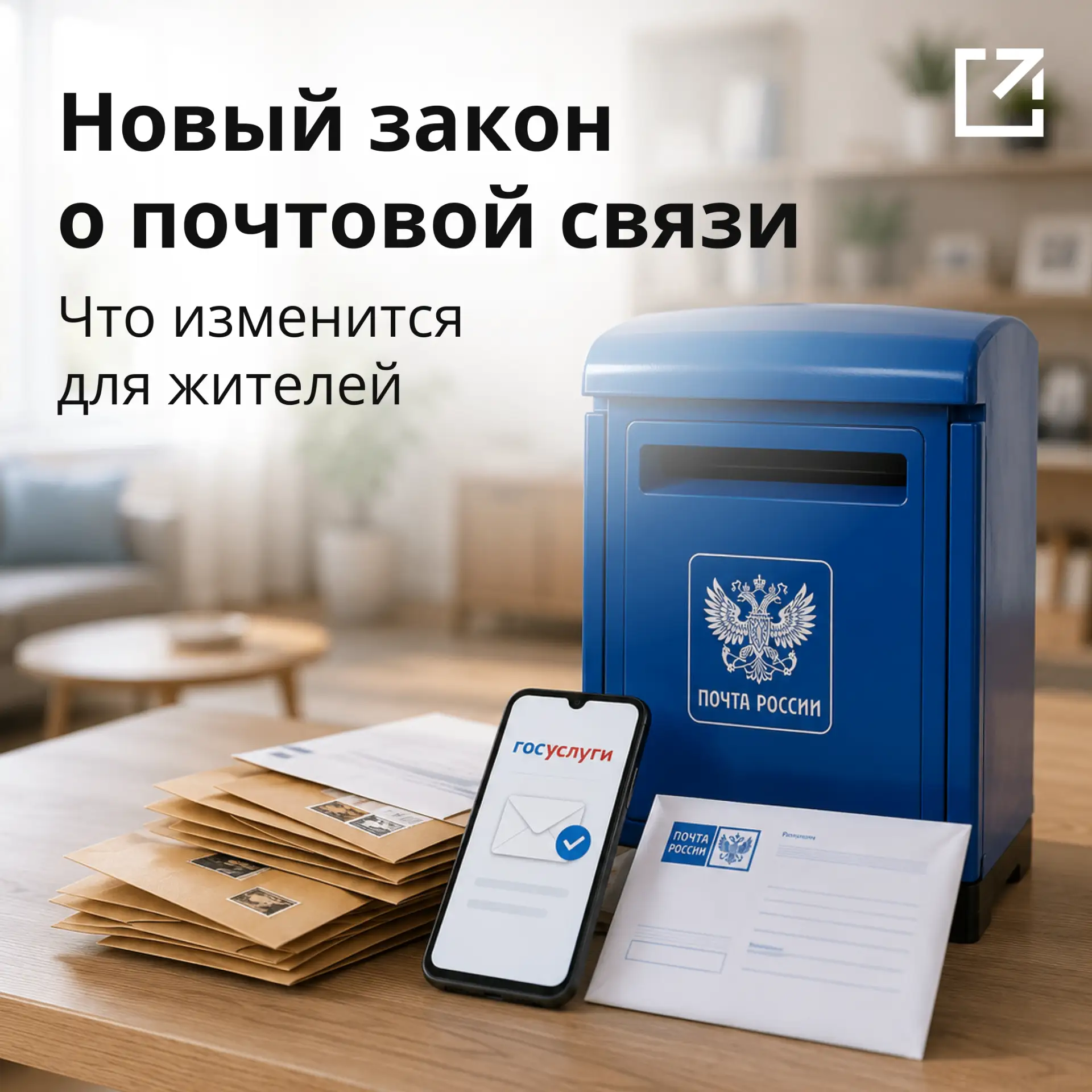 ✉️ Принят новый закон о почтовой связи: что изменится для жителей
 
В России обновят работу почтовой