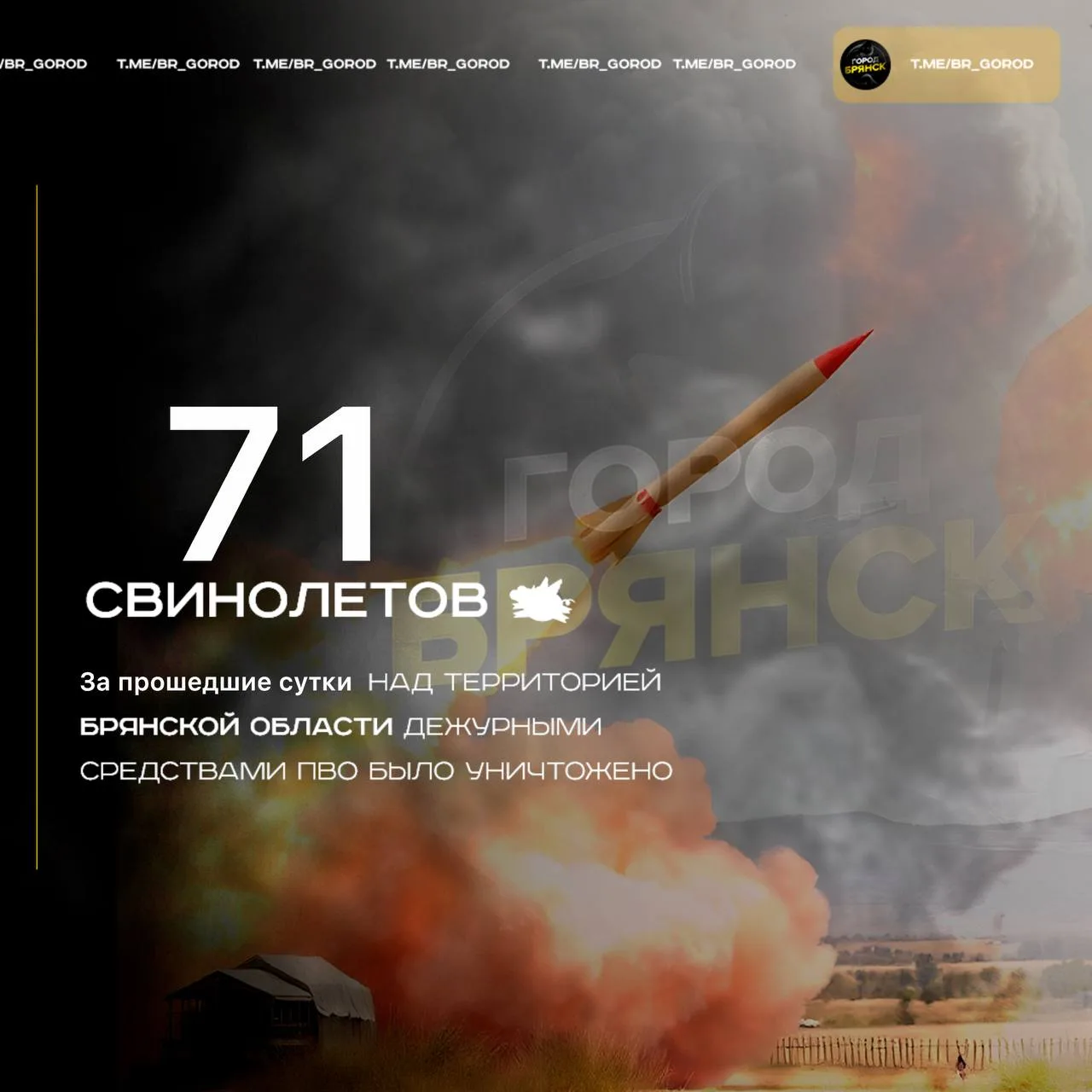 ‼️Оперативная информация