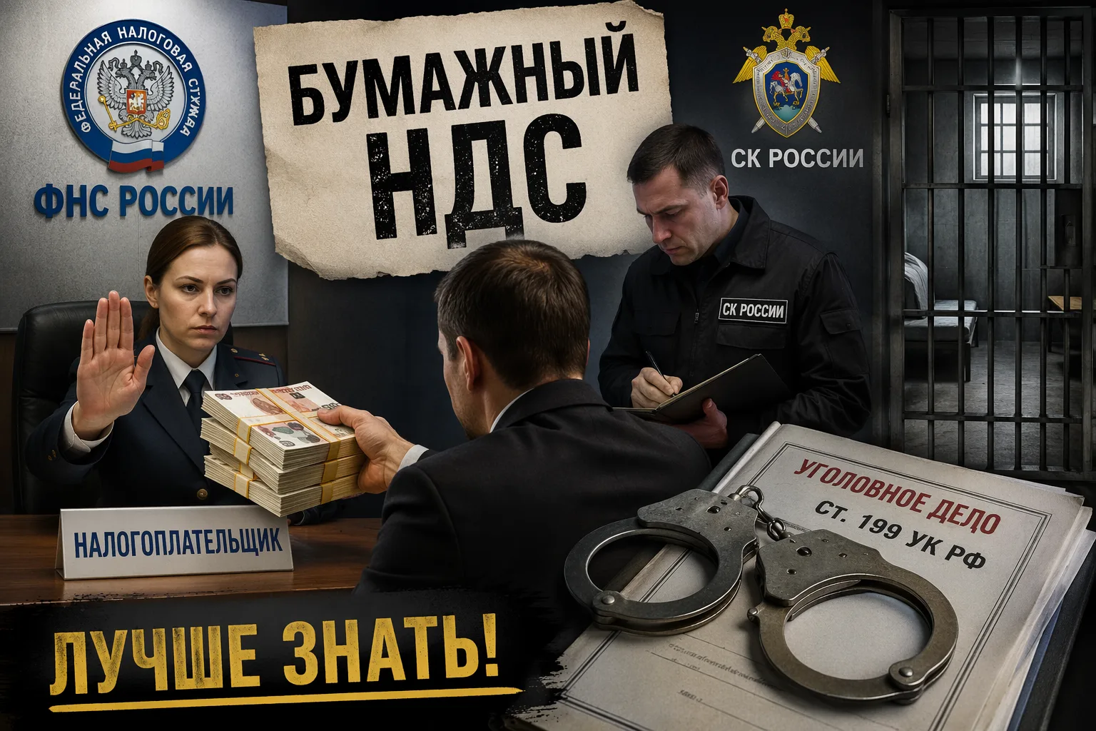 Закрыта крупнейшая площадка по «бумажному НДС».