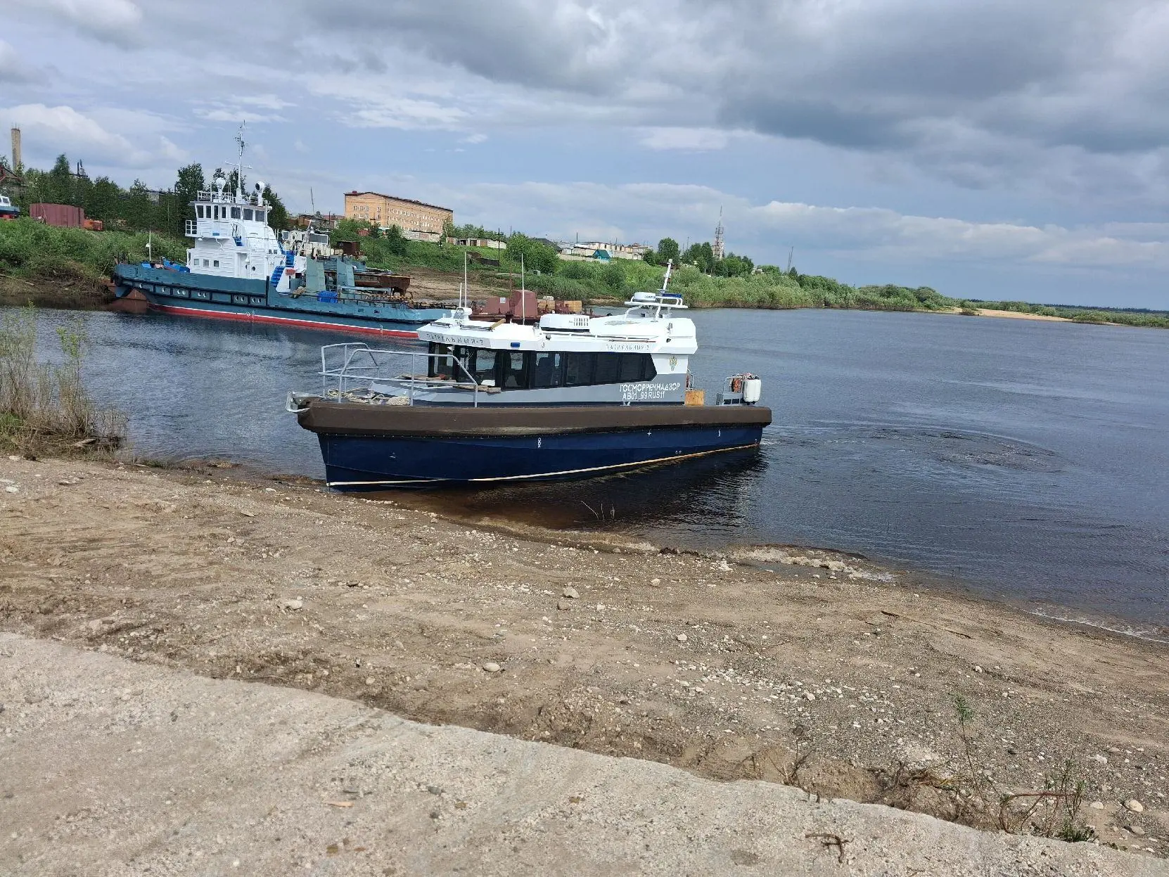 На реке Печора проведено КНМ без взаимодействия с применением мобильного приложения «Инспектор» и БА