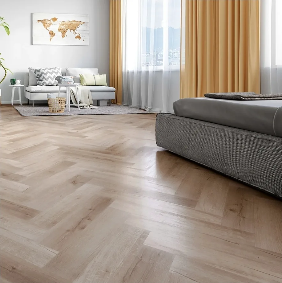 SPC плитка Home Expert Дуб Королевский 43 класс 4 фаски толщина 3.5 мм