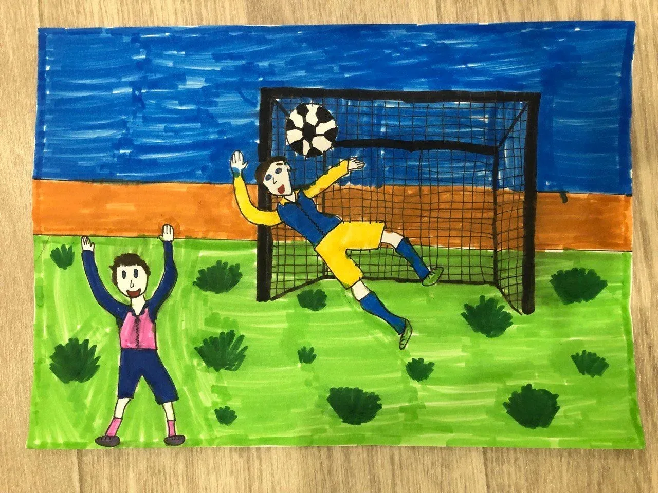 ⚽⚽⚽В рамках Всероссийского фестиваля "Футбол  в школе" в нашем лицее прошла выставка рисунков на фут
