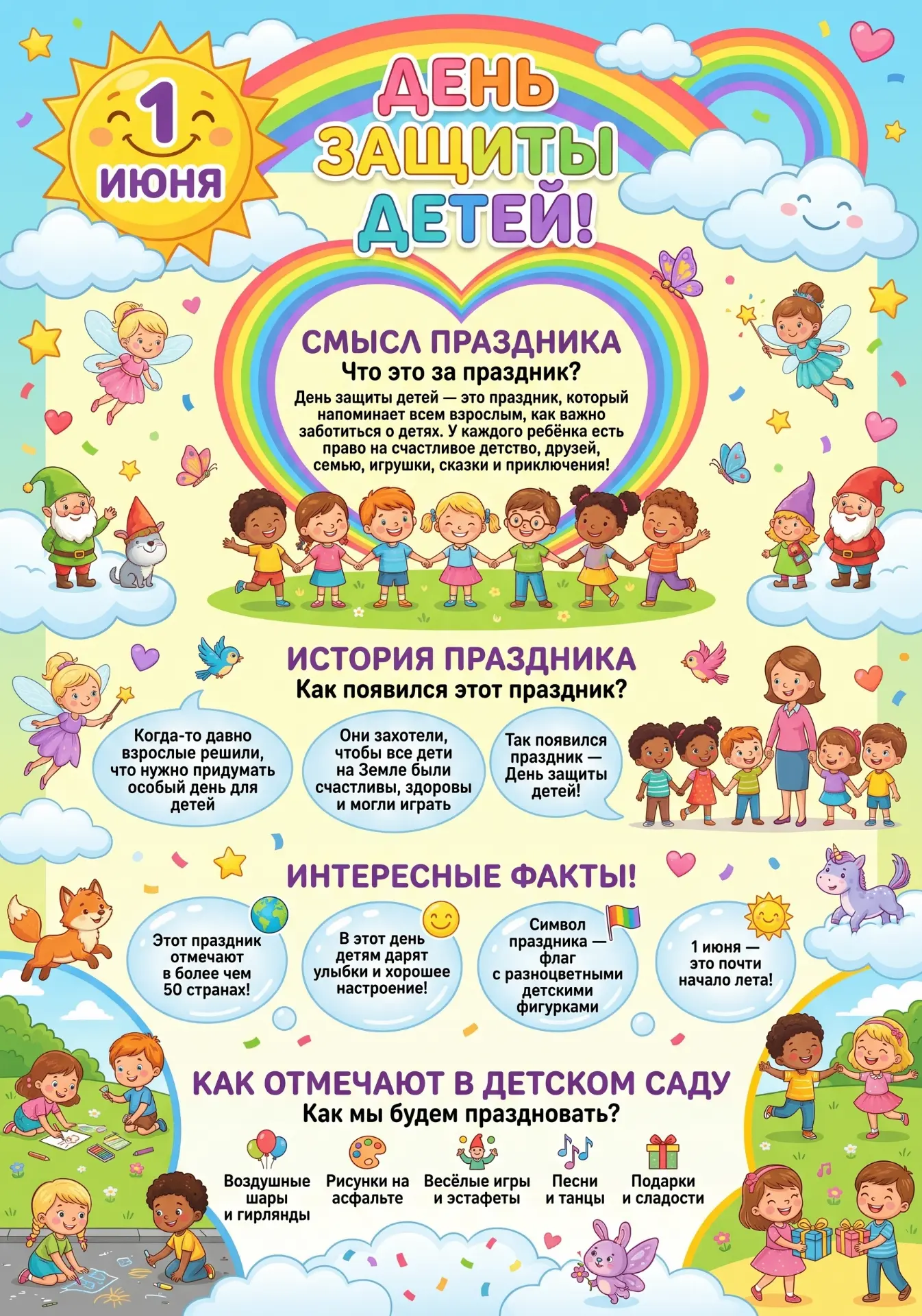Мы все родом из детстваМеждународный День защиты детей каждый год отмечают 1 июня. Этот...