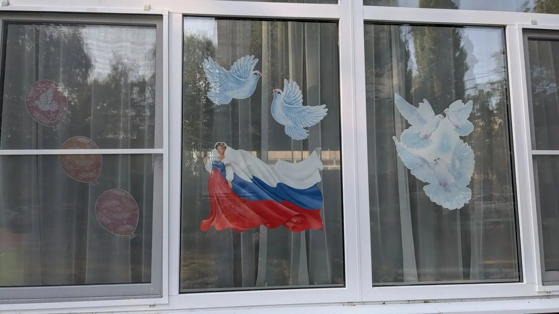Воспитанники групп №2, №5, №6 вместе с воспитателями присоединились к Всероссийской акц...