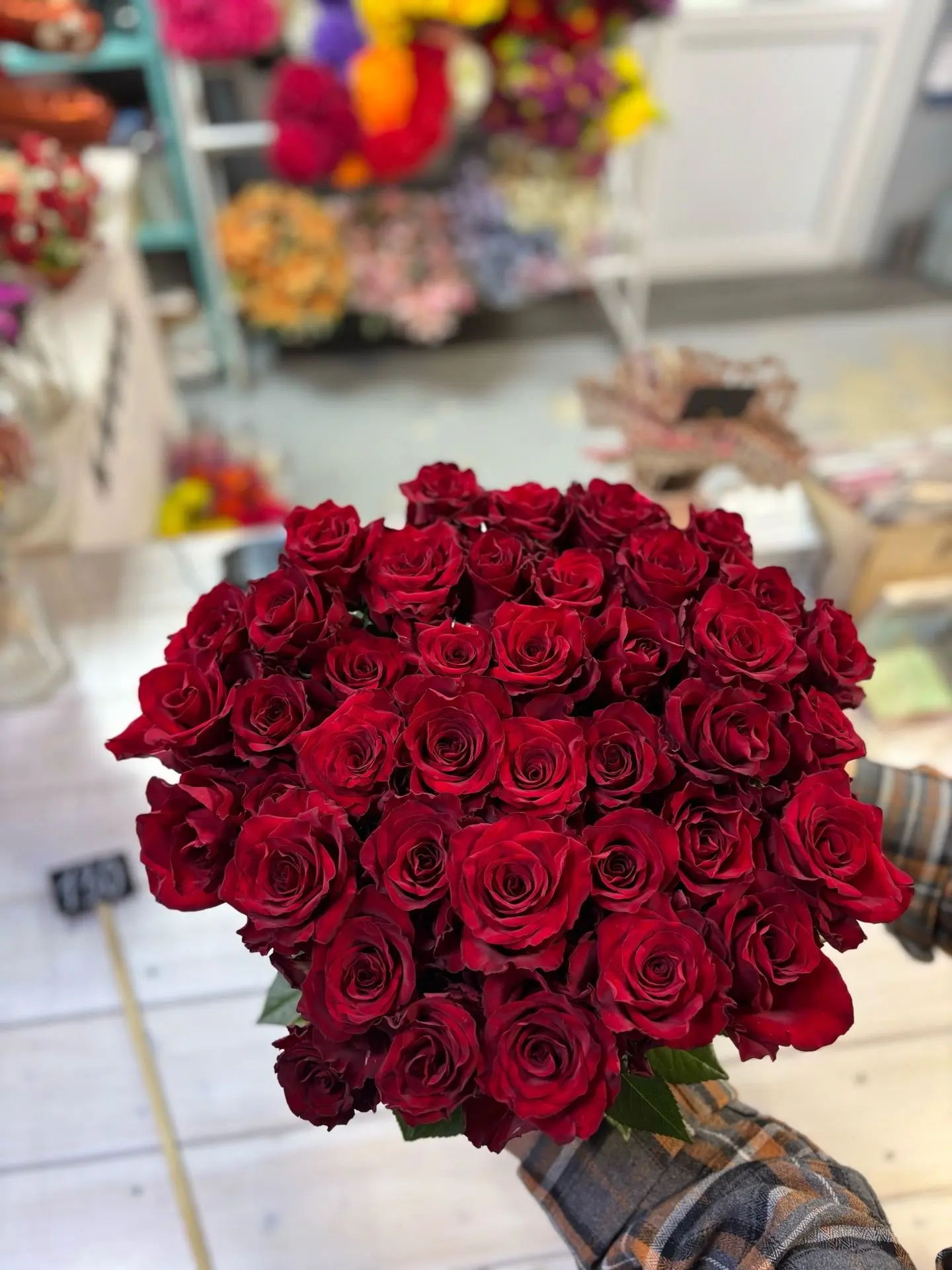 Красная роза 50 см по шикарной цене 130р🌹