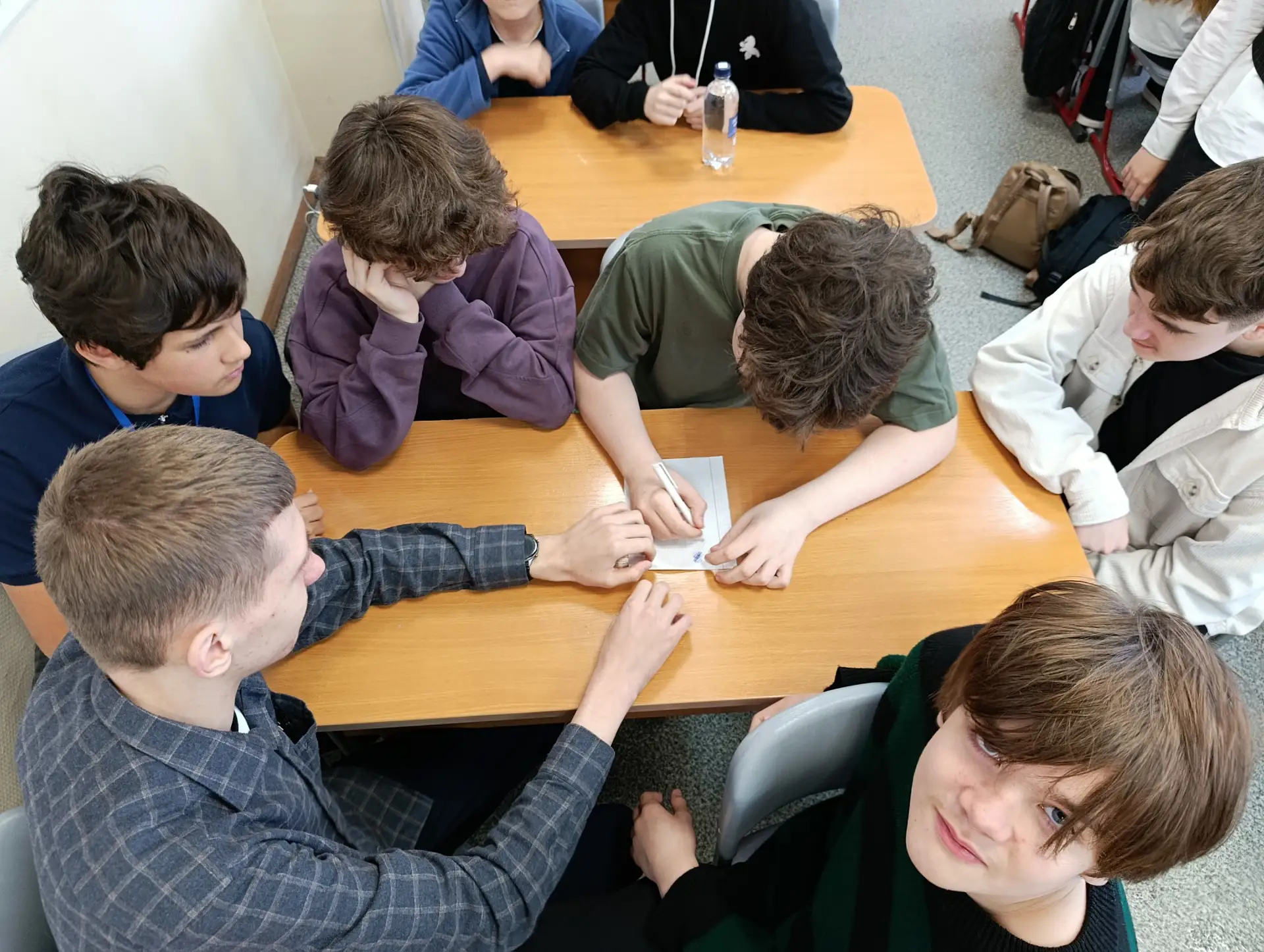 💢 Работа в команде  🔹 Сегодня на внеурочном занятии «Разговоры о важном» наши школьники говорили о р