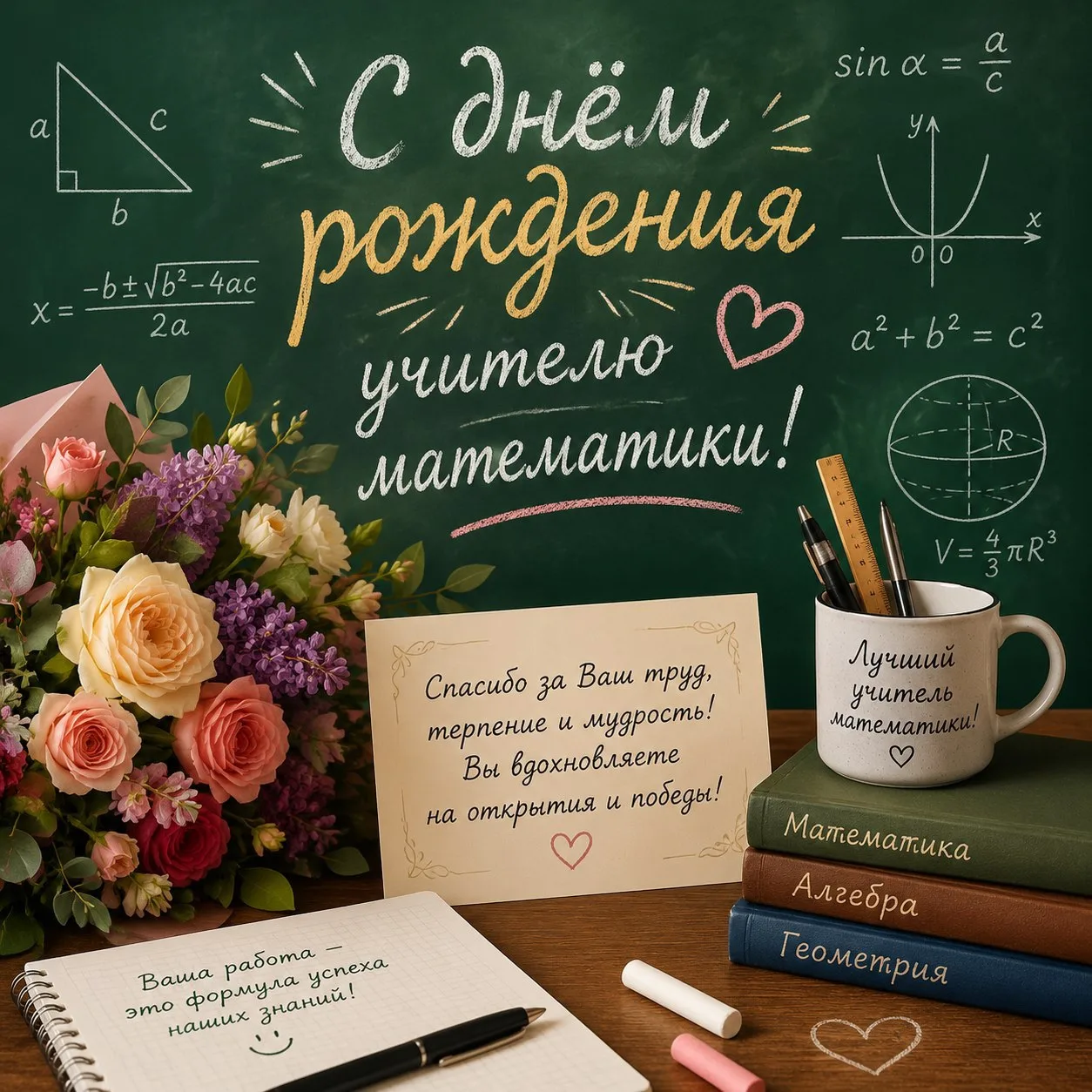 Уважаемая Алла Олеговна Василевская!
Примите самые искренние и сердечные поздравления с днём рождени