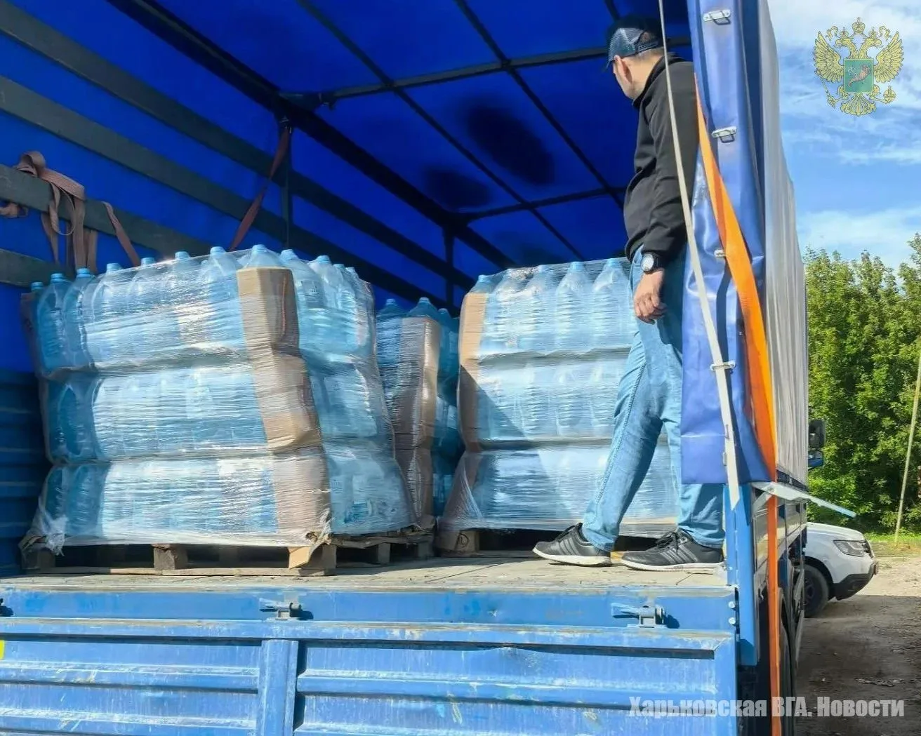 Питьевая вода для жителей освобождённых территорий Харьковской области.
