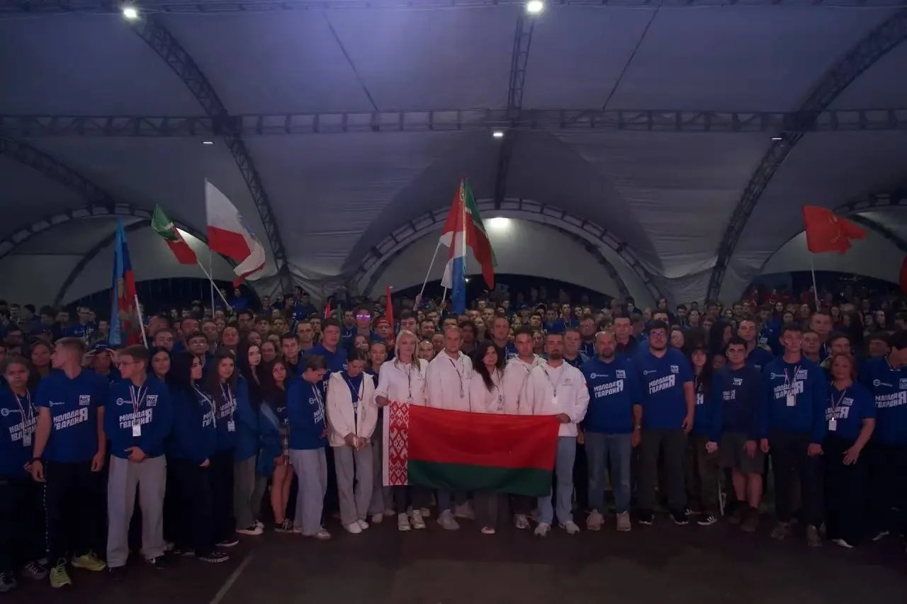 🇧🇾На «Гвардейске» присутствует делегация из Беларуси! Лидеры областных штабов молодёж...