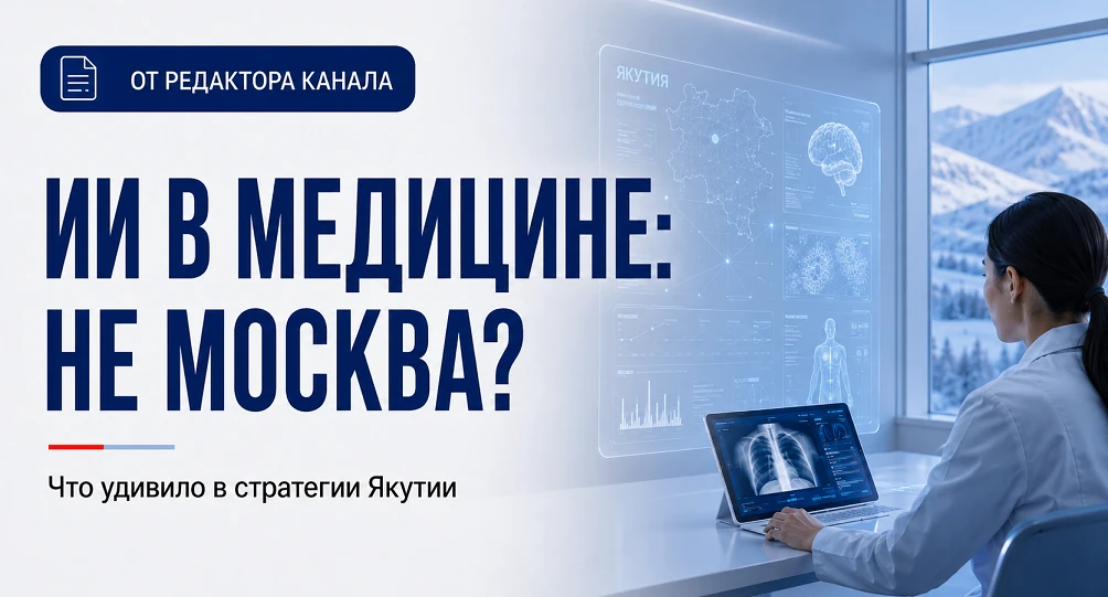 🤖 ИИ в здравоохранении: стратегия Якутии

После февральского указа Президента регионы начали создав