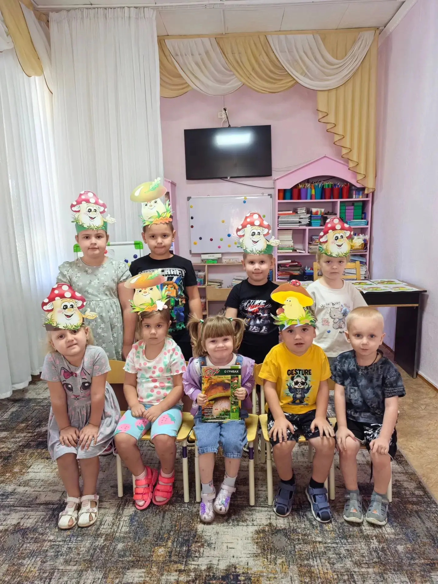 В группе "Непоседы" прошел тематический "День грибов".
