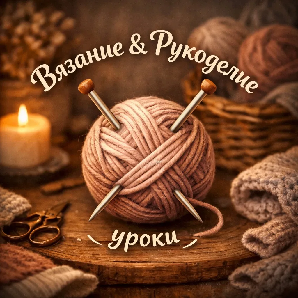 Наш канал у уроками по вязанию😍