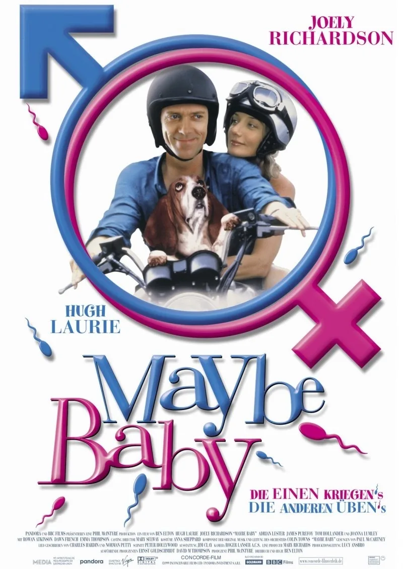 Вчера посмотрела фильм «Всё возможно, детка» (Maybe Baby, 2000). Честно шла за лёгкой британской ком