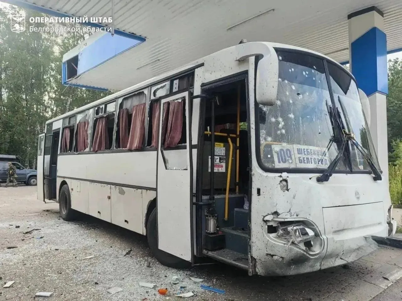 ‼️ 19 человек ранены, шестеро в тяжелом состоянии: ВСУ ударили по пассажирскому автобус...